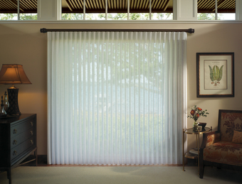 Vertical Window Treatments for Sliding Glass Doors