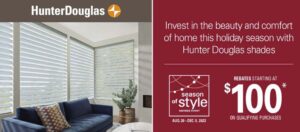 Hunter Douglas Rebates