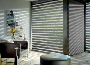 Designer Banded Shades