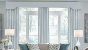 Carole Fabrics Drapes and Cornice